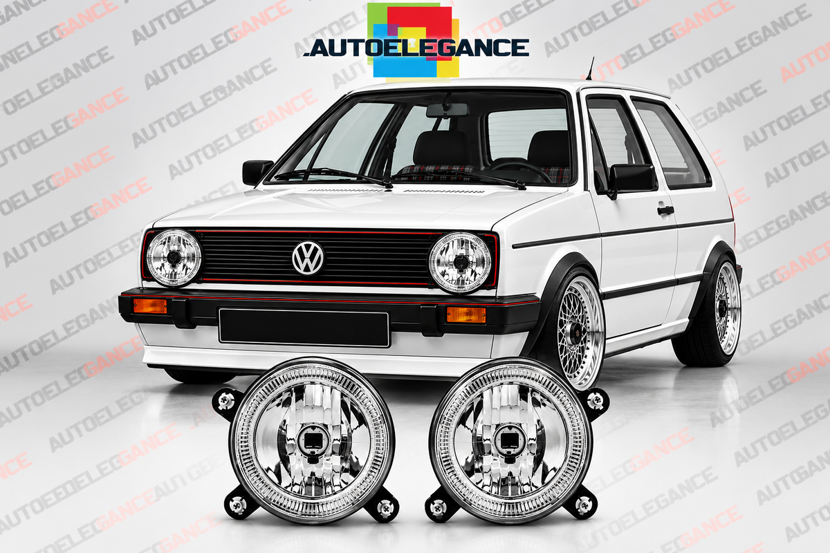 ART.10928  FARI  ANTERIORI ADATTO PER VW GOLF 1 / GOLF 2