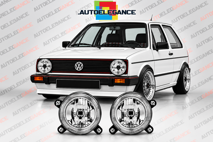 ART.10928  FARI  ANTERIORI ADATTO PER VW GOLF 1 / GOLF 2