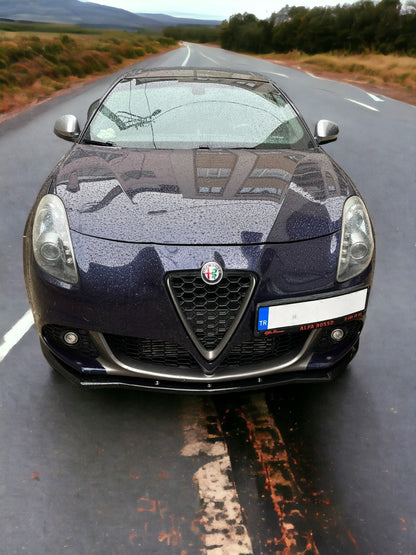 ⭐SPLITTER SUITABLE FOR ALFA ROMEO GIULIETTA 2010-2020 GLOSSY BLACK⭐ 
