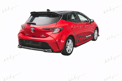 🔥ART.9577 SPLITTER POSTERIORE + ALETTE TOYOTA COROLLA GR SPORT HATCHBACK XII🔥