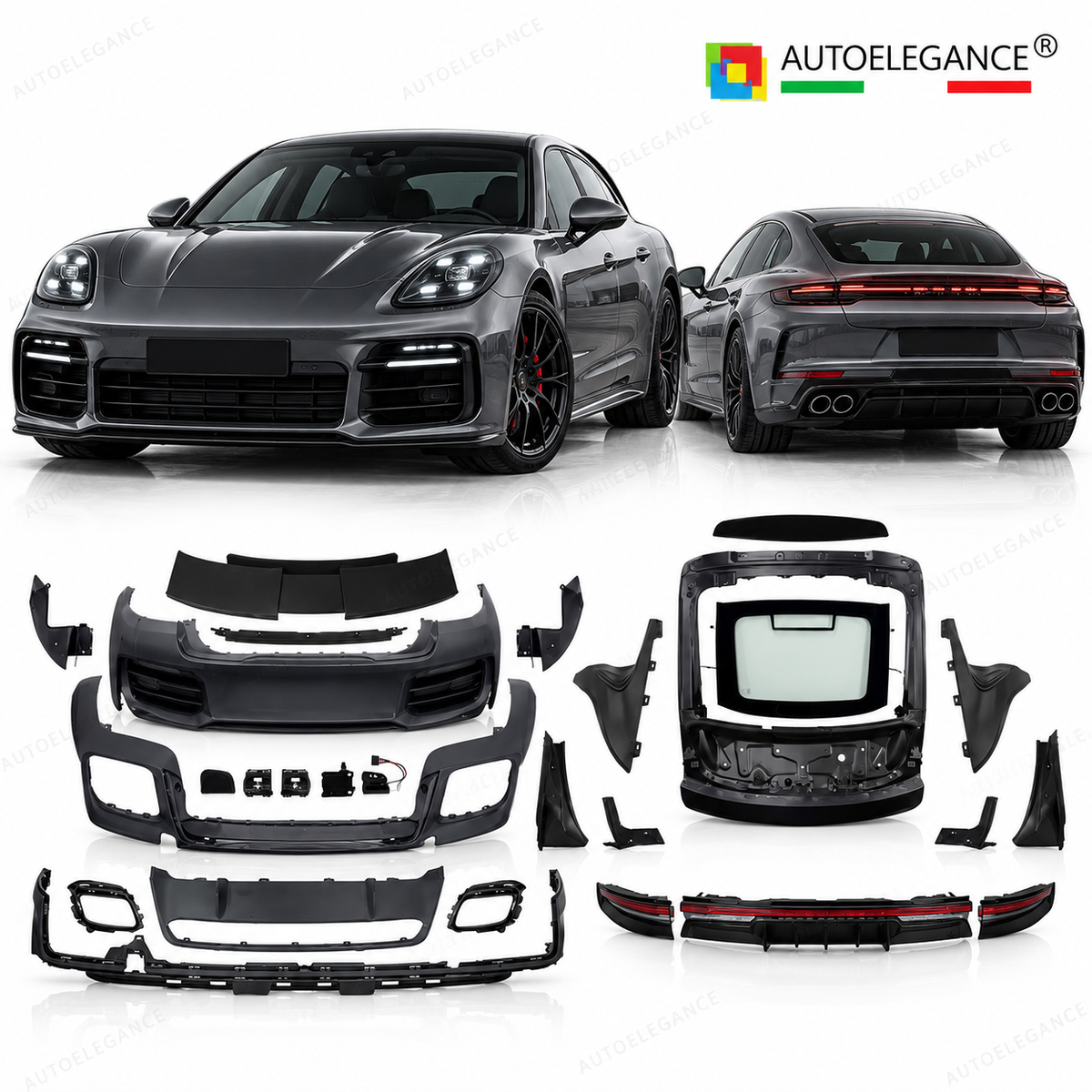 BODY KIT ADATTO PER Porsche Panamera 970.1 / 970.2 Look 976