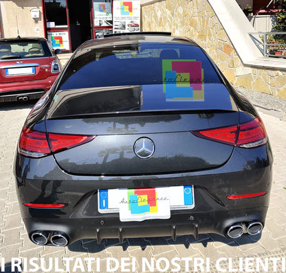 MERCEDES CLS C257 2018+ REAR DIFFUSER &amp; AMG COMATI TIPPERS 