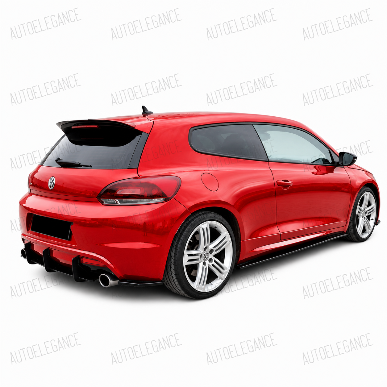 💕ART.10068 SPLITTER POSTERIORI VW Scirocco R Max 2008-2017💕