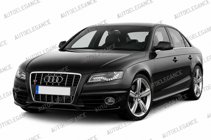ART.0632 GRIGLIA ANTERIORE AUDI A4 B8 08-12 AVANT BERLINA CALANDRA S4 NERA BORDO CROMATO