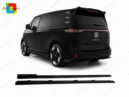 👉Gonne laterali estensioni VW ID. Buzz 2022- minigonne ABS nero lucido👈