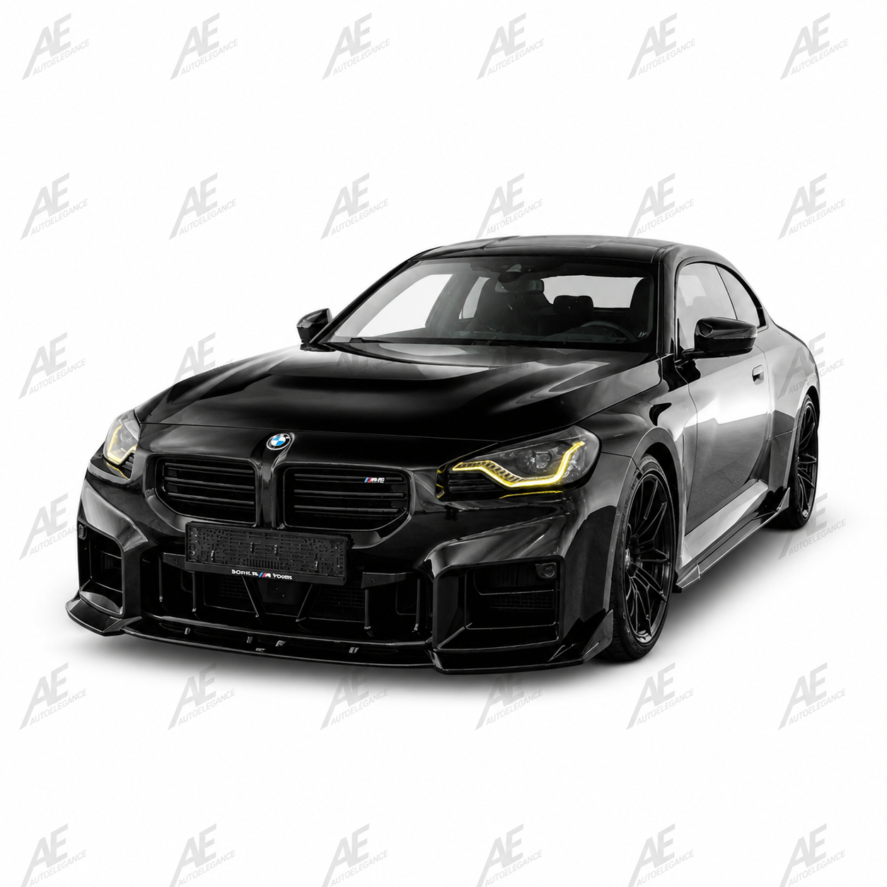 💕ART.9936 SPLITTER  BMW 2 G87 M2 2023+NERO LUCIDO 💕