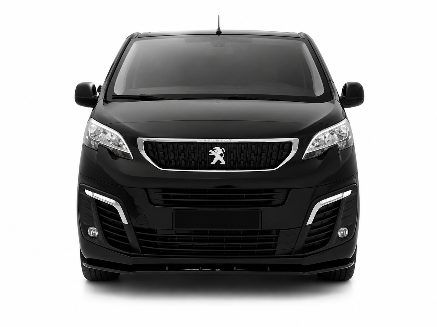 👉Splitter Anteriore per Peugeot Expert MK3 2016-2024 Spoiler Nero Lucido👈