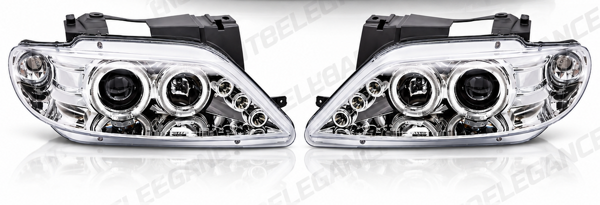 ART.6198 FARI ANTERIORI ADATTO PER CITROEN XSARA 97-00 CHROME