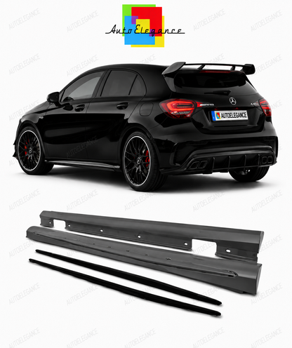 💕MINIGONNE LATERALI MERCEDES W176 LOOK AMG💕