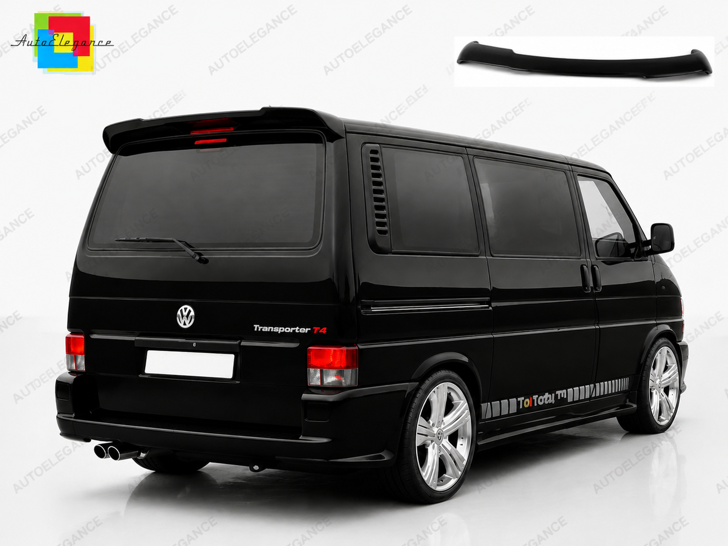 👉Spoiler Tetto Portellone Posteriore per Volkswagen Transporter T4 PU👈