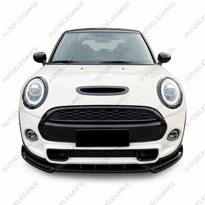 💫Splitter (3 Pezzi) Nero Lucido per Mini Cooper S e JCW F55 F56 F57 2014-2021💫