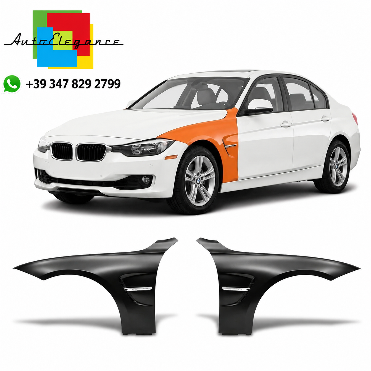SPLITTER SUITABLE FOR VW GOLF 8 GTI GTD RLINE LOOK GLOSSY BLACK SPORTY DESIGN 
