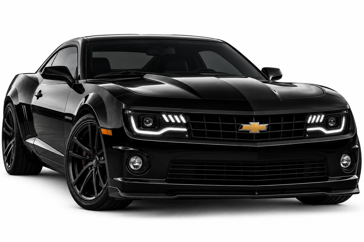 ART.10678 FARI ANTERIORI ADATTO PER CHEVROLET CAMARO 09-13 NERO
