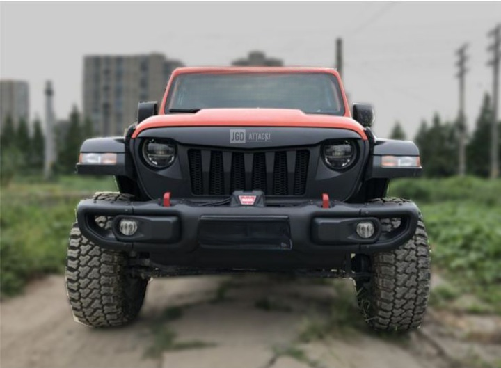 ART.3126 Paraurti anteriore in alluminio JEEP  WRANGLER 18-24 JL