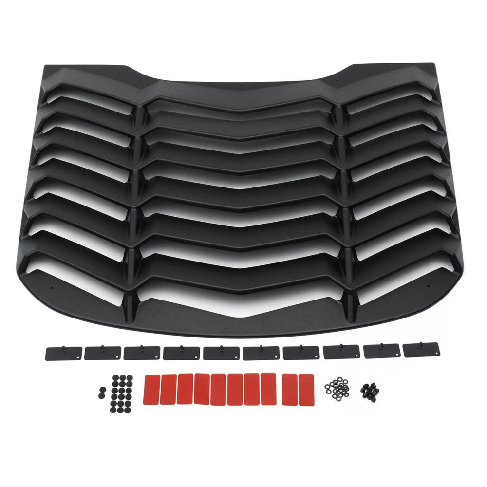 ART.3376 Feritoie Lunotto – Stile LV – Nero opaco FORD MUSTANG 15-23