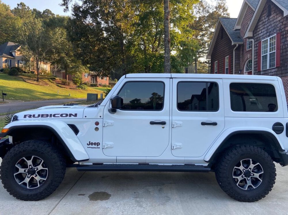 ART.3134  Pedane laterali in alluminio  JEEP  WRANGLER 18-23 JL 4 porte