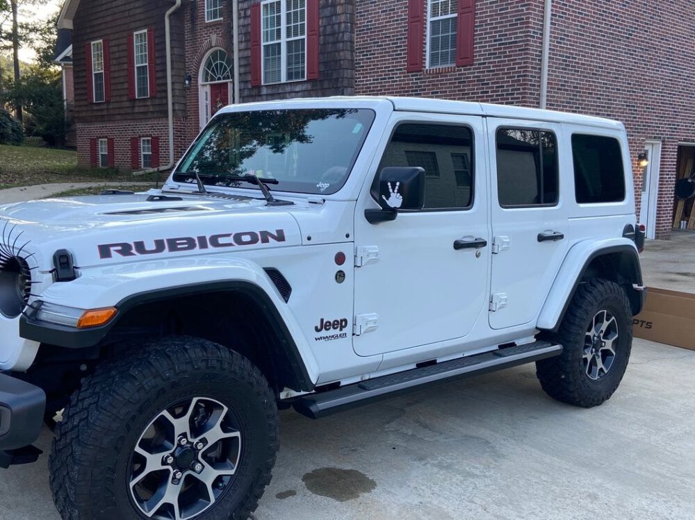 ART.3134  Pedane laterali in alluminio  JEEP  WRANGLER 18-23 JL 4 porte