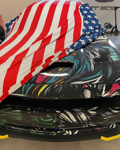 ART.3245 Telo copriauto FORD MUSTANG 18-24