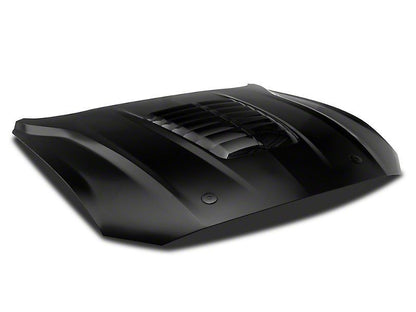 ART.3284 Cofano in alluminio Stile GT500 Scoop nero lucido FORD MUSTANG 18+