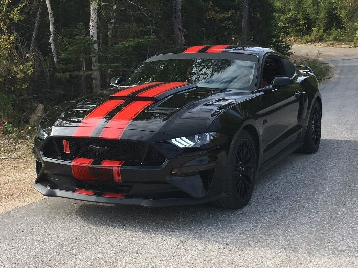 ART.3371  Scoop del cappuccio FORD MUSTANG 18-23