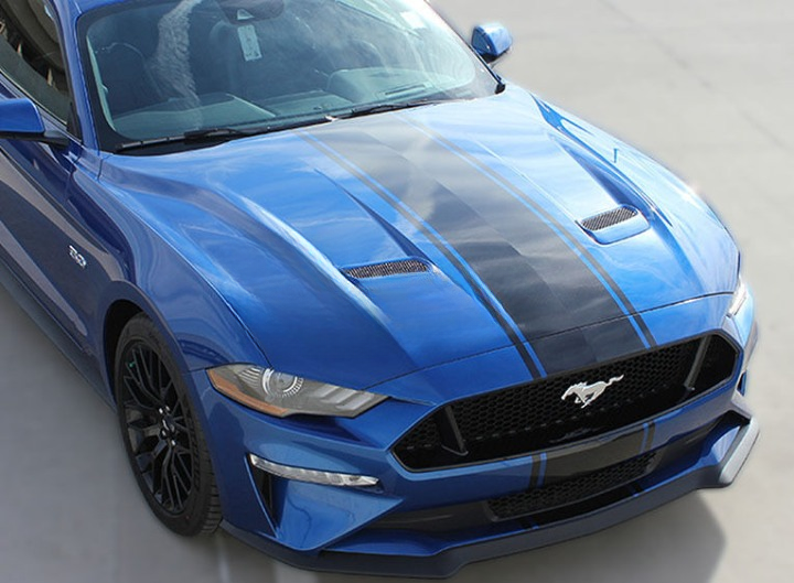 ART.3331   Cofano in alluminio – Stile OE FORD MUSTANG 18-23 GT