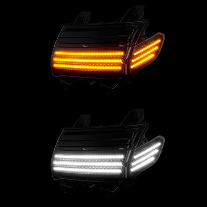 ART.3163  Frecce LED fumé V2+DRL+indicatori laterali JEEP WRANGLER  18-23
