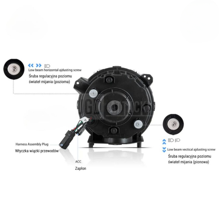 ART.3158 Fari Full LED VLAND V2 – Set JEEP WRANGLER  18-23