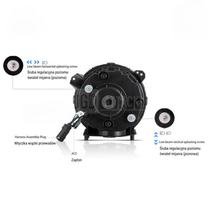 ART.3158 Fari Full LED VLAND V2 – Set JEEP WRANGLER  18-23