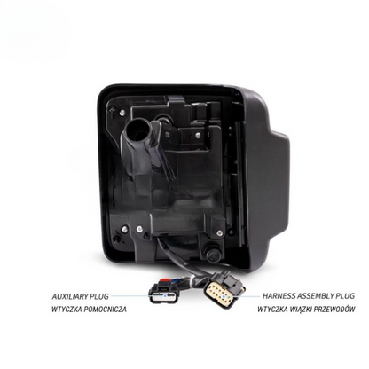 ART.3160  Fanali posteriori VLAND Smoke Black JEEP  WRANGLER 18-23