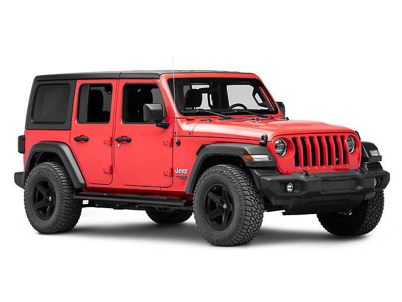 ART.3134  Pedane laterali in alluminio  JEEP  WRANGLER 18-23 JL 4 porte