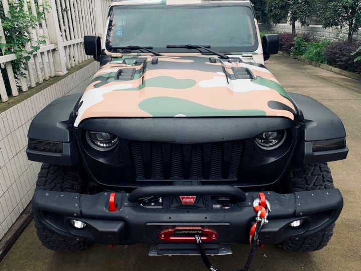 ART.3142  Bull Bar per Paraurti Anteriore in Alluminio JEEP WRANGLER 18-23