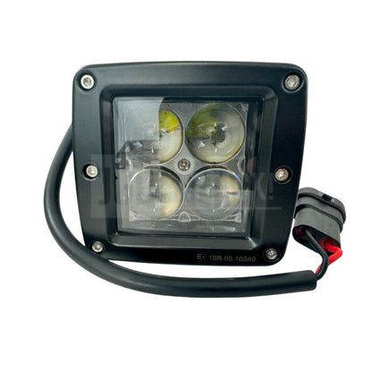 ART.3208 Staffe di montaggio del montante A luci+barra LED JEEP WRANGLER 18+