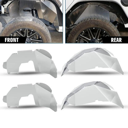 ART.3207  Rivestimenti parafango anteriori e posteriori JEEP WRANGLER  18-24