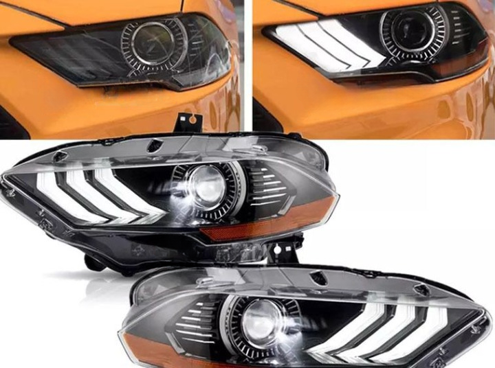 💕ART.3274  Fari Proiettore Full LED Set FORD MUSTANG 18-23