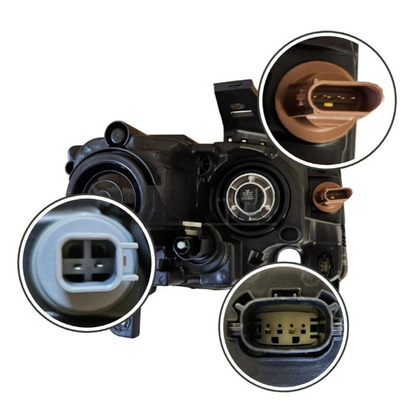 ART.3924 Fari neri di rivestimento alogeni – Set GRAND CHEROKEE 17-21