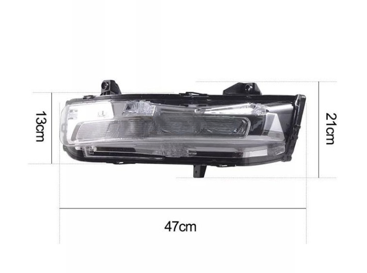 ART.3297   Indicatori di direzione a LED – DRL bianchi FORD MUSTANG 18-23