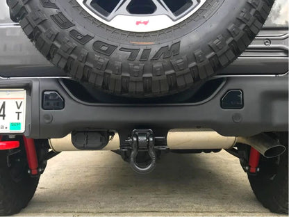 ART.3137 Paraurti posteriore in alluminio+LED JEEP WRANGLER18-23