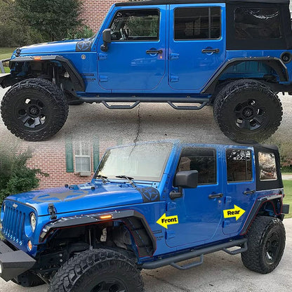 ART.3201 Parafanghi con illuminazione a LED V2 JEEP WRANGLER 07-17