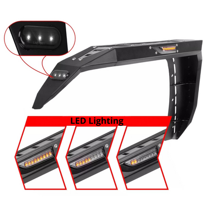 ART.3201 Parafanghi con illuminazione a LED V2 JEEP WRANGLER 07-17