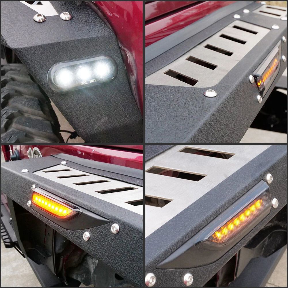 ART.3201 Parafanghi con illuminazione a LED V2 JEEP WRANGLER 07-17