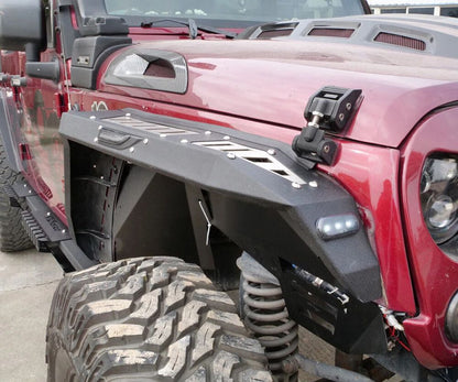 ART.3201 Parafanghi con illuminazione a LED V2 JEEP WRANGLER 07-17