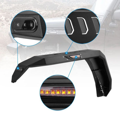 ART.3198 Parafanghi con illuminazione a LED V1 JEEP WRANGLER 07-17