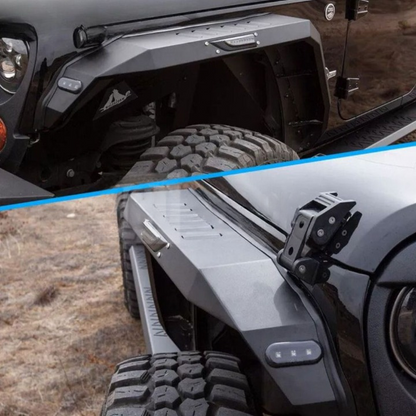 ART.3198 Parafanghi con illuminazione a LED V1 JEEP WRANGLER 07-17