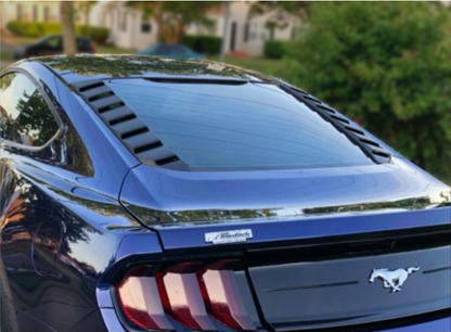 ART.3404 Griglie Lunotto Stile sportivo Nero opaco FORD MUSTANG 15-23