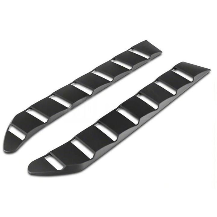 ART.3404 Griglie Lunotto Stile sportivo Nero opaco FORD MUSTANG 15-23