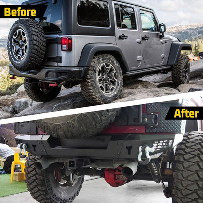 ART.3185   Paraurti posteriore JEEP WRANGLER 07-17