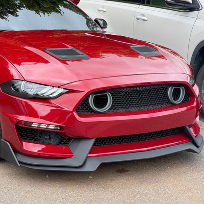 ART.3405 Prese d'aria del cofano – Nero opaco FORD MUSTANG 18-23