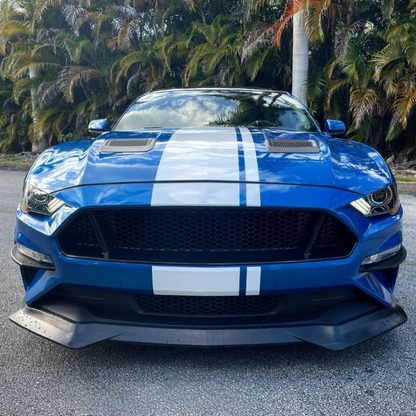 ART.3405 Prese d'aria del cofano – Nero opaco FORD MUSTANG 18-23