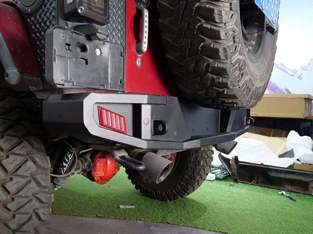 ART.3187  Paraurti posteriore Fendinebbia a LED JEEP  WRANGLER 07-17