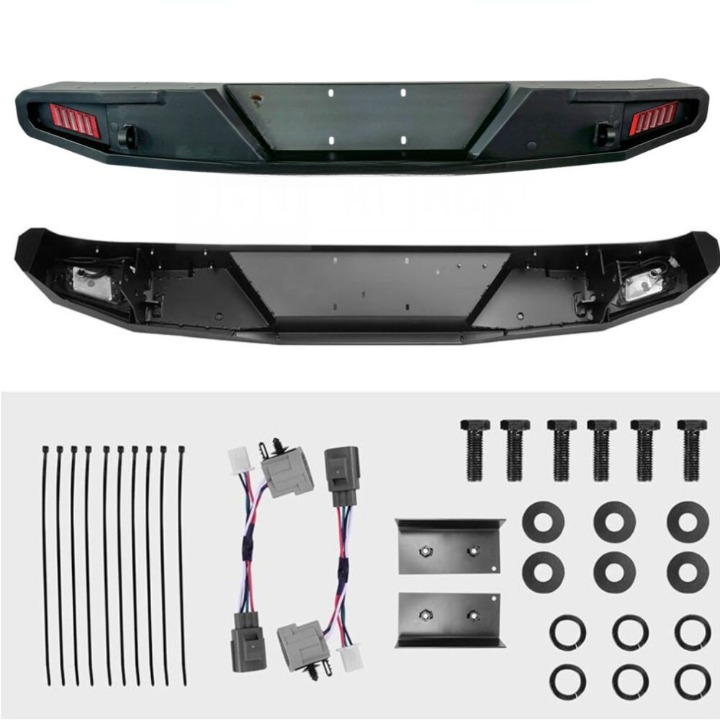 ART.3187  Paraurti posteriore Fendinebbia a LED JEEP  WRANGLER 07-17